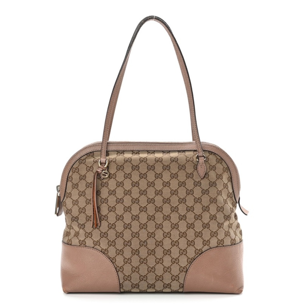 Authentic Gucci Monogram Bree Shoulder Bag
